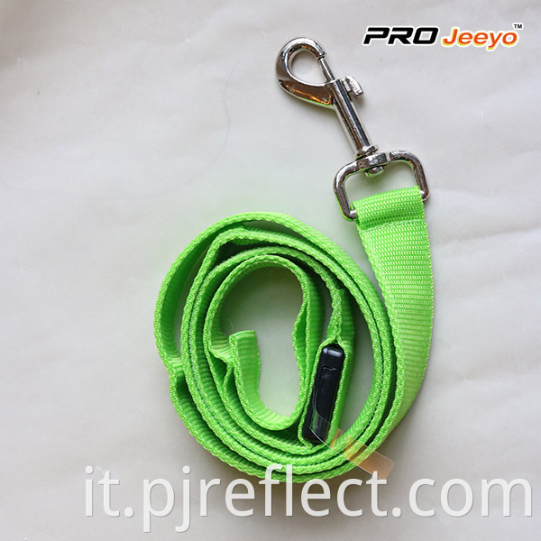 High Visibility Safety Reflective Green Pets LeashesSVP-ZD006